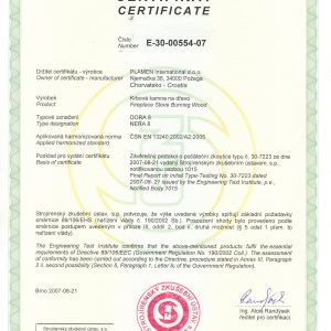 Сертификат Dora N8