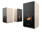 Пелетна камина с водна риза Eco Spar NOVA 25 kW Бежава
