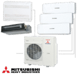 Мултисплит система Mitsubishi Heavy Industries SCM100ZM-S - външно тяло