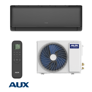 Инверторен климатик AUX New-Q ASW-H12C5A4/QFR3DI-C0 - черен
