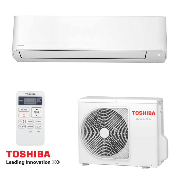 Инверторен климатик Toshiba Seiya RAS-B13J2KVG-E + RAS-13J2AVG-E