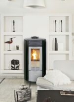 Пелетна камина ARTEL REDONDA BASIC L12 G