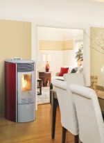 Пелетна камина ARTEL REDONDA BASIC LC12 G