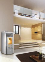 Пелетна камина ARTEL REDONDA BASIC S8 G